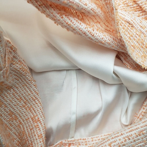 SOLD Alice + Olivia Tweed Pattern Mini Dress - Picture 10 of 14